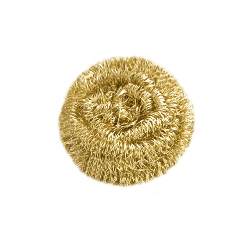 VIRUTILLA ACERO DORADA<br>COD: S0129