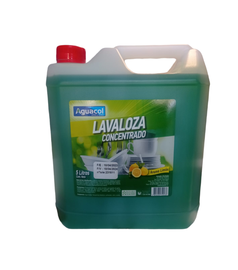 LAVALOZAS CONCENTRADO 5L<br>COD: S0044