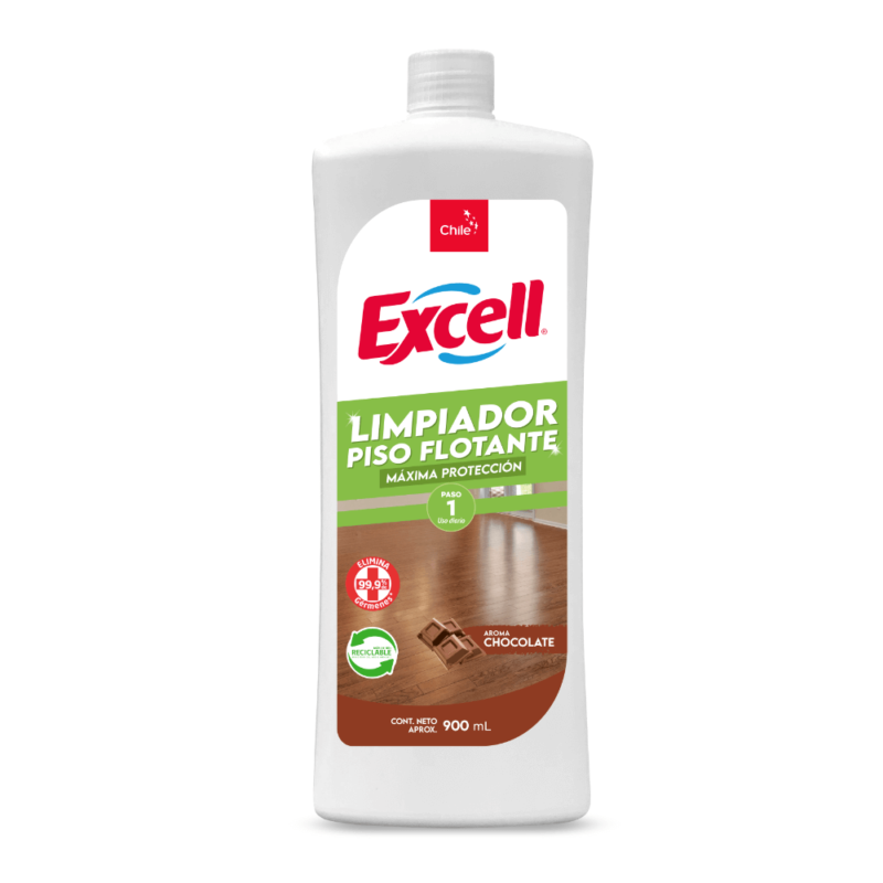 LIMPIADOR PISO FLOTANTE  EXCELL 900 ML<br>COD: S0206 - Imagen 3