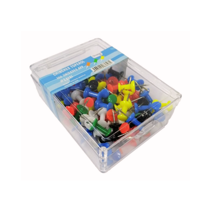 PUSH PING - CHINCHES CAJA 100U <br> COD: S0092