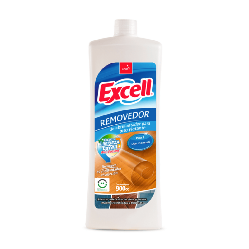 REMOVEDOR PISO FLOTANTE 900ML EXCELL <br> COD: S0281