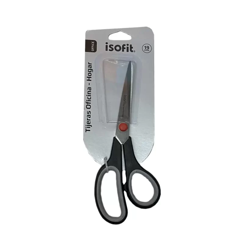 TIJERA OFICINA 19 CM ISOFIT<br>COD: S0276