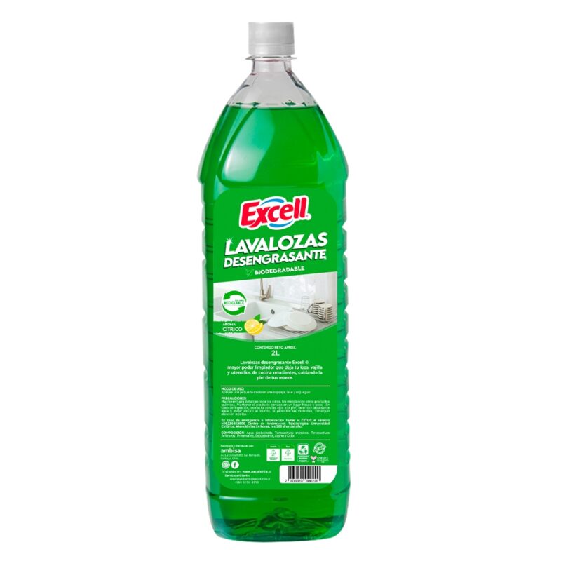 LAVALOZAS DESENGRASANTE EXCELL 2L<br>COD: S0171