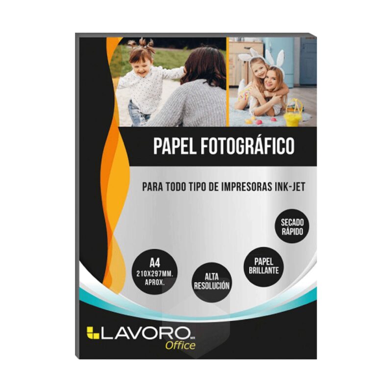 PAPEL FOTOGRAFICO ADHESIVO, PACK 20 HOJAS<br>COD: S0323