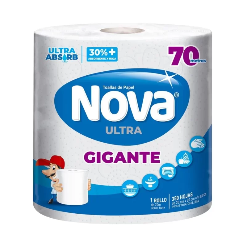 TOALLA NOVA GIGANTE PREPICADA 70 MT<br>COD: S0417