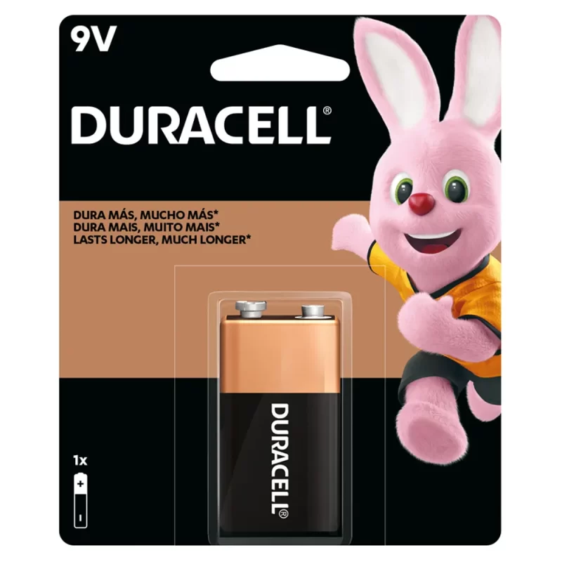 BATERIA DURACELL 9V<br>COD:S0400